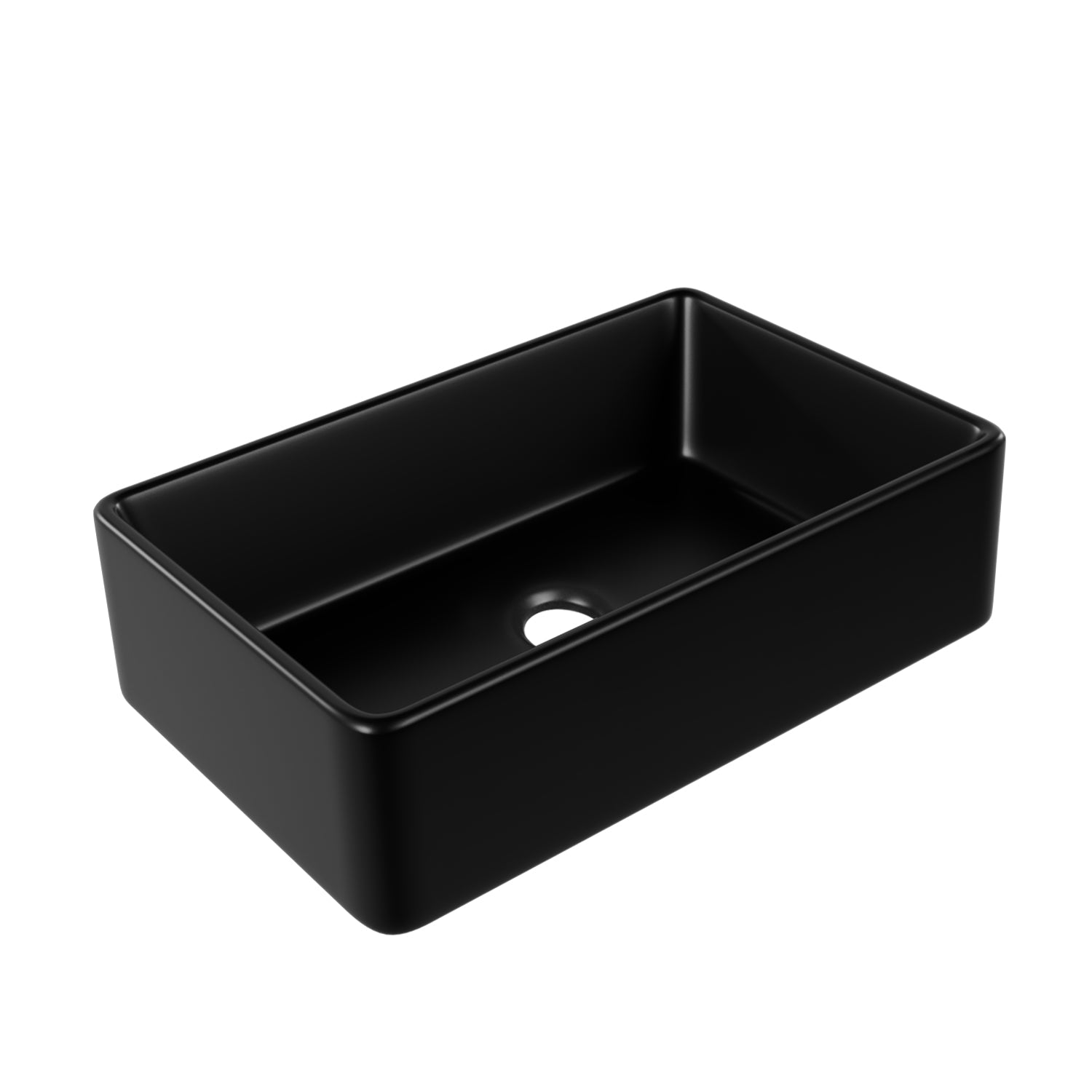 FEAST 33" L x 20" W Rectangular Farmhouse Kitchen Sink, Large Capacity With Multiple Colors