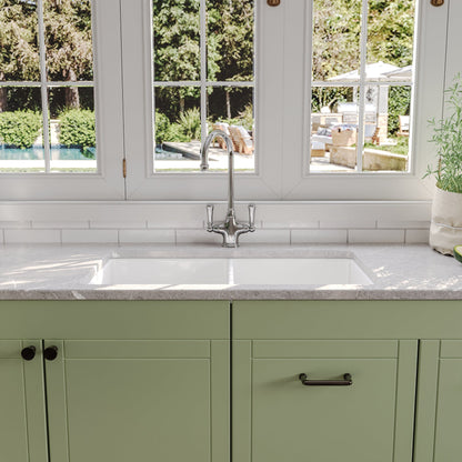 GLEN 31.89" L x 19.09" Rectangle Undermount Kitchen Sink, Large Capacity With Multiple Types