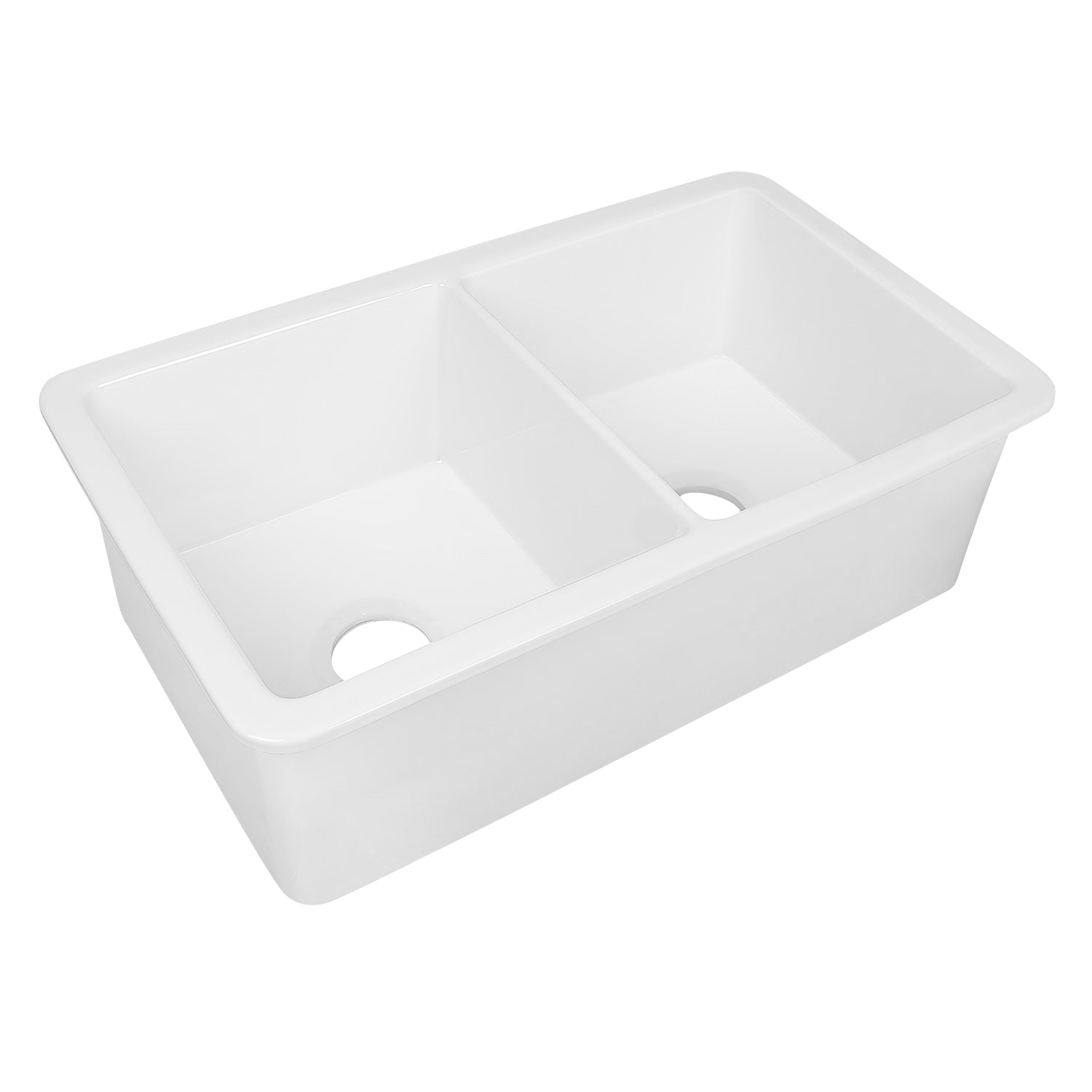 GLEN 31.89" L x 19.09" Rectangle Undermount Kitchen Sink, Large Capacity With Multiple Types