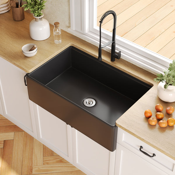 33"x20" Rectangular Workstation Kitchen Sink, Single Bowl With Multiple Colors