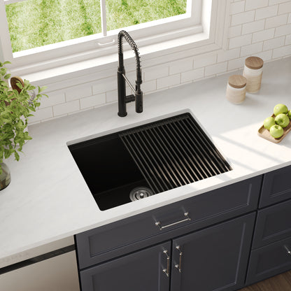 DeerValley DV-1K0172 Granite Composite Kitchen Sinks Undermount Quiet Drain