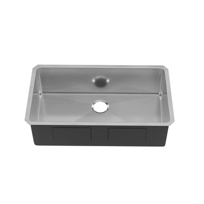 DeerValley DV-1K0603 Undermount Kitchen Sink, Stainless Steel & Grid Included