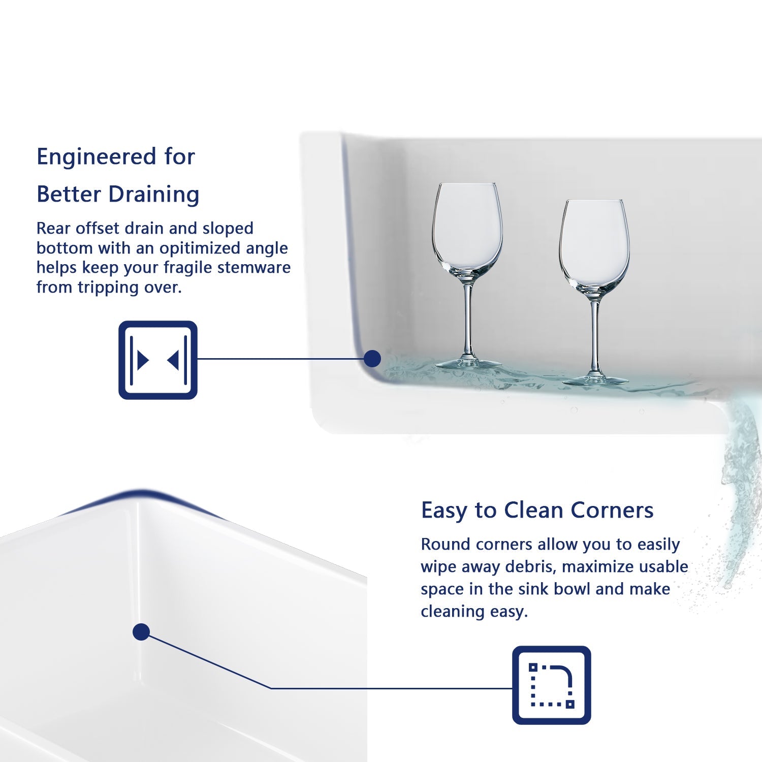 VERMICULAR24センチ DeerValley DV-1K501 Perch Fireclay 24