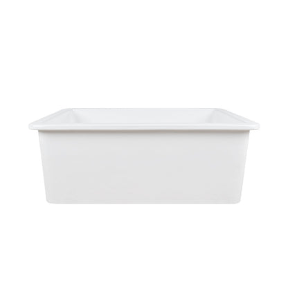 DeerValley Bath DeerValley DV-1K509 Glen Rectangle Fireclay 26.77" L x 18.90" W Farmhouse Kitchen Sink