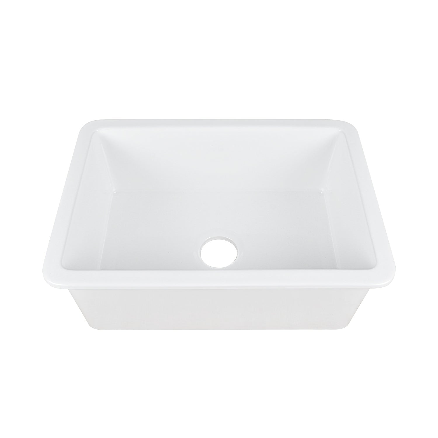 DeerValley Bath DeerValley DV-1K509 Glen Rectangle Fireclay 26.77" L x 18.90" W Farmhouse Kitchen Sink