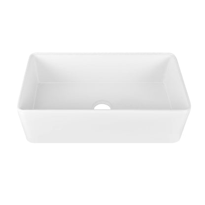 GROVE 36" L x 18" W Rectangular Farmhouse Kitchen Sink, Seamless With Multiple Colors and Sizes