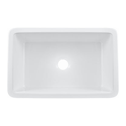 GLEN 31.89" L x 19.09" Rectangle Undermount Kitchen Sink, Large Capacity With Multiple Types