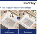 DeerValley Bath DeerValley DV-1K515 Glen Rectangle Fireclay 24.02