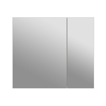 Rectangular Bathroom Medicine Cabinet, Frameless With Mirror With Multiple Types