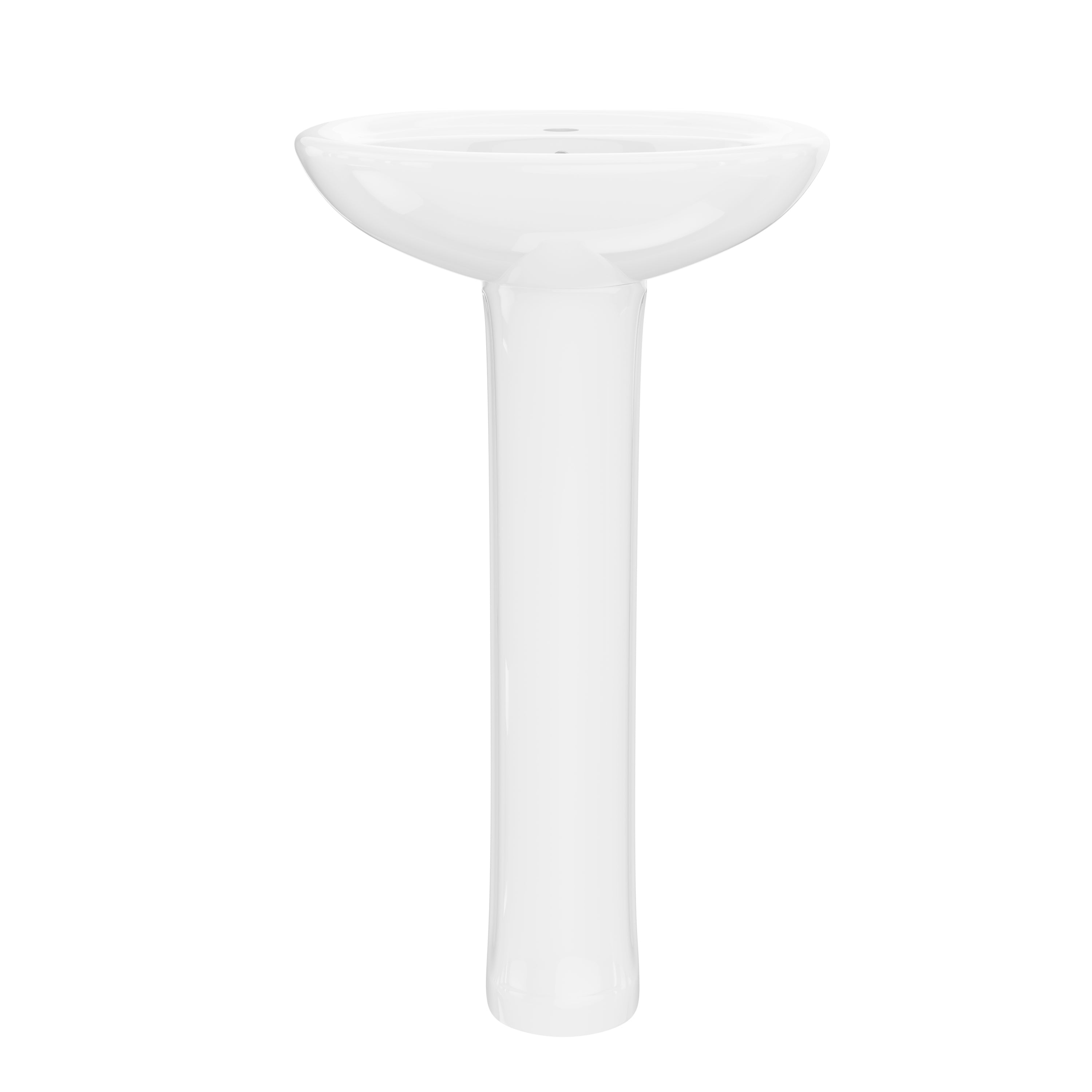 DeerValley DV-1P530 Pedestal Sink – Compact & Durable with Overflow