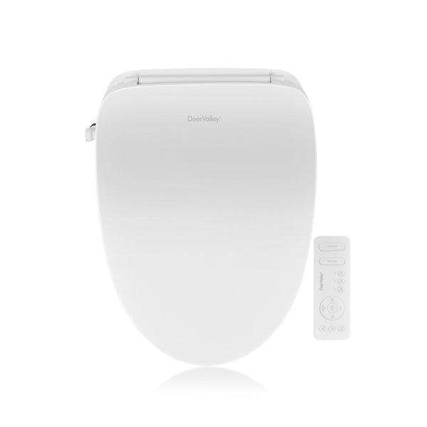 DeerValley DV-1S0018 Elongated Bidet Toilet Seat with Wireless Remote