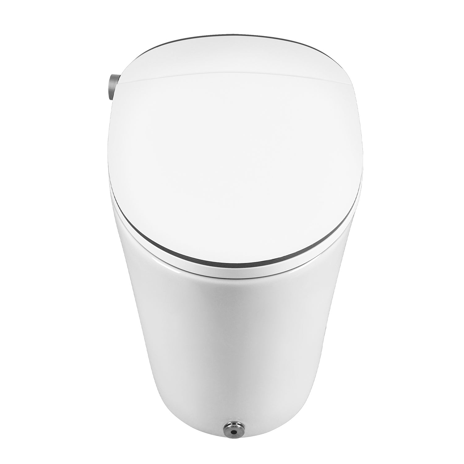 DeerValley DV-1S0019/V1/V3 Tankless Elongated Smart Toilet Quiet-Closed Heated Seat Sensor Auto, Foot Kick & Blackout Flush, Night Light
