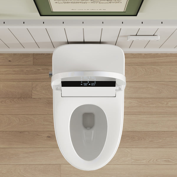 DeerValley DV-1S0159/0159-V1 Smart Bidet Toilet,Auto Flush, Heated Seat, Tankless One-Piece Bidet Toilets for Bathrooms