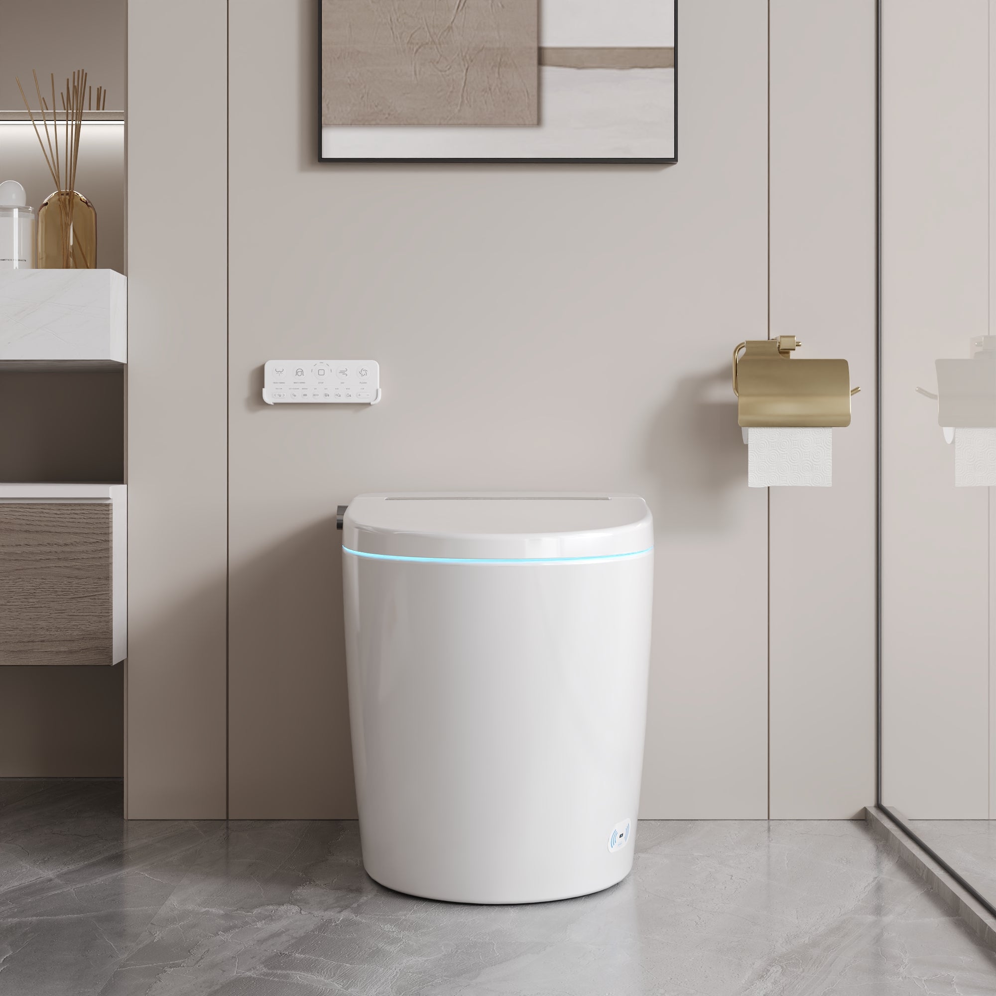 DeerValley DV-1S0159/0159-V1/0159-V3 Tankless Smart Toilet,Auto