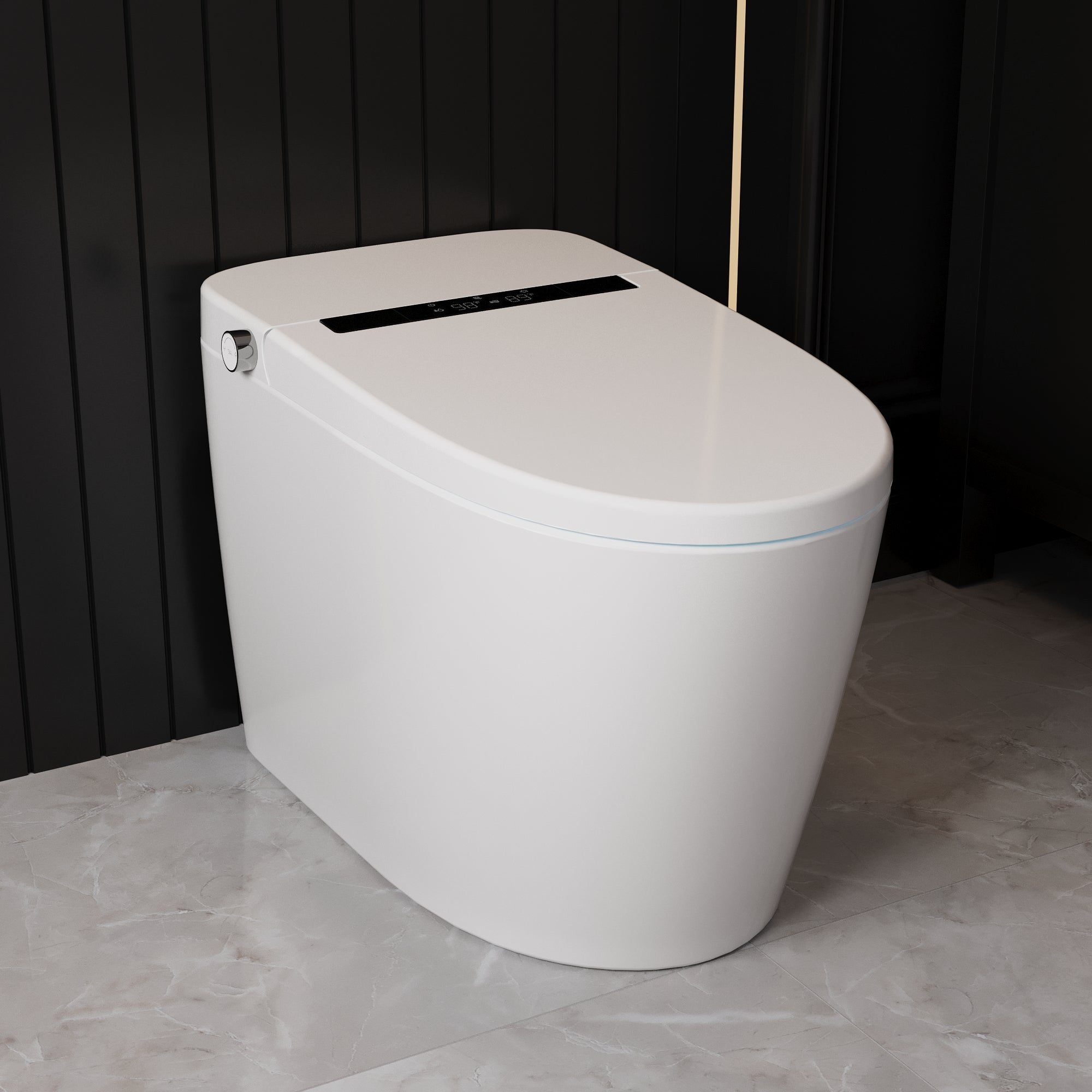 ボア/デューベイ DeerValley Smart Toilet with Bidet Built in, Smart Bidet