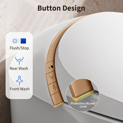 DeerValley DV-1S0160-V3 Smart Toilet with Balanced Comfort & Design, Upgraded Features