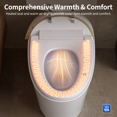 DeerValley DV-1S0160-V3 Smart Toilet with Balanced Comfort & Design, Upgraded Features