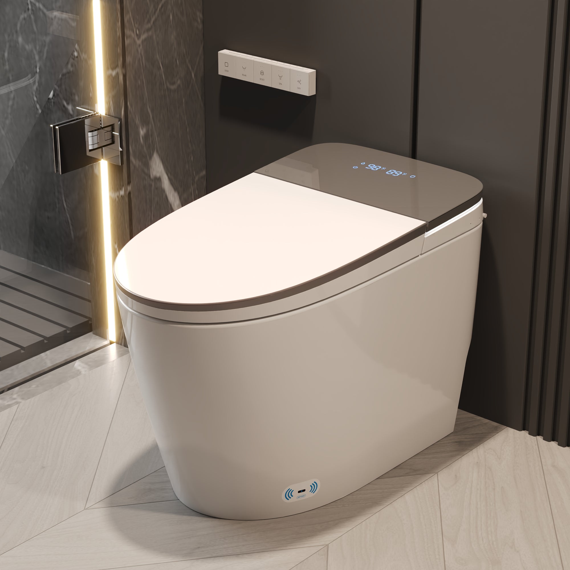 DeerValley DV-1S0336-V3 Smart Toilet with Advanced Smart Controls