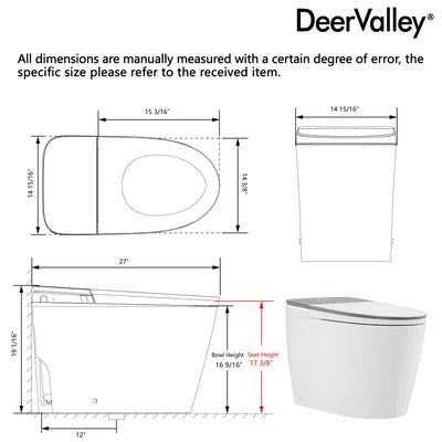 Smart Toilet Specifications