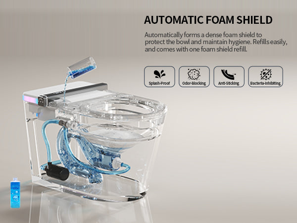 Smart Toilet Foam Shlied