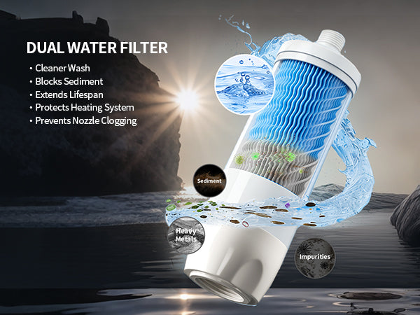 Smart Toilet Dual Water Filter