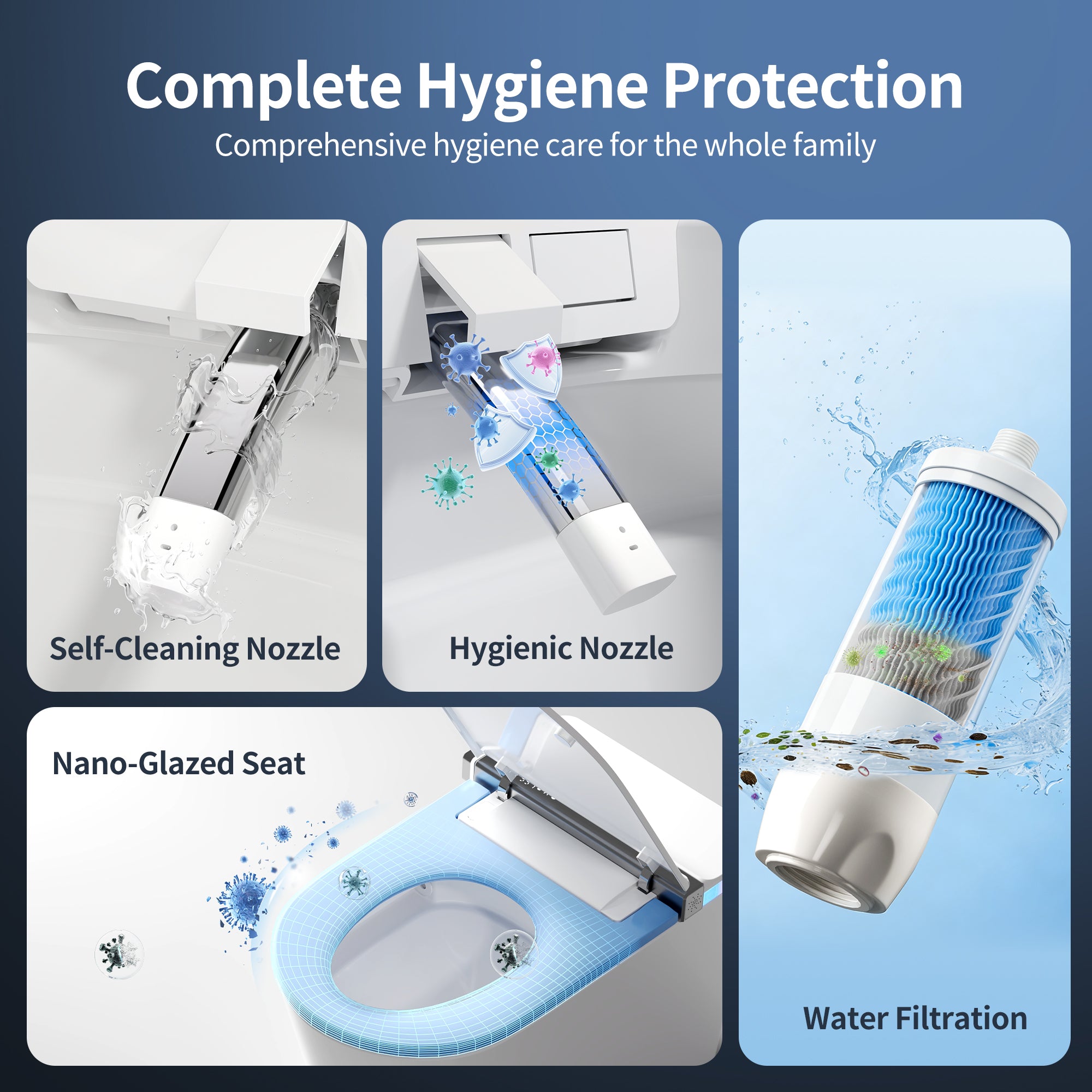 Smart Toilet Complete Hygiene Protection