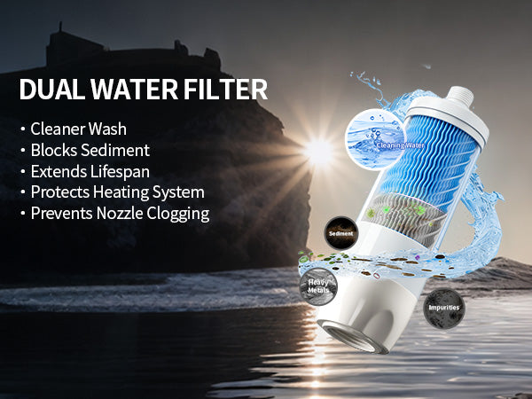 Smart Toilet Dual Water Filter
