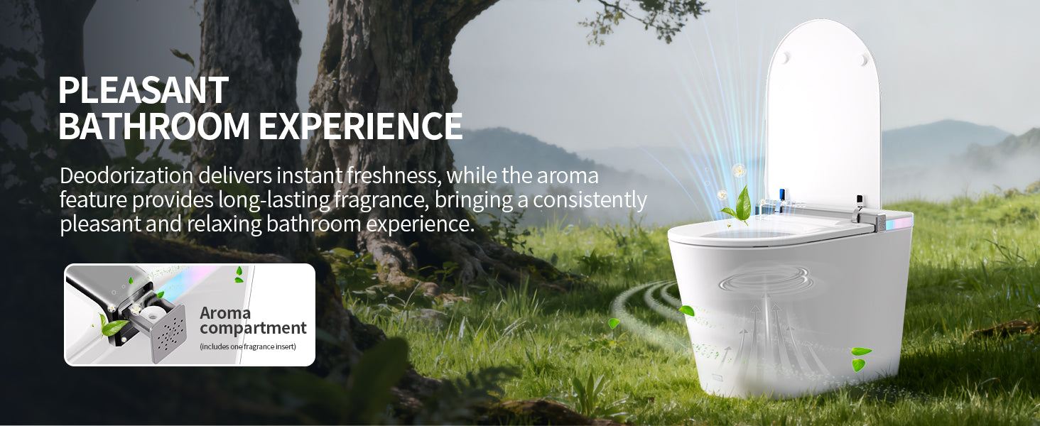 Smart Toilet Aroma Compartment