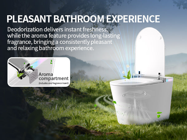 Smart Toilet Aroma Compartment