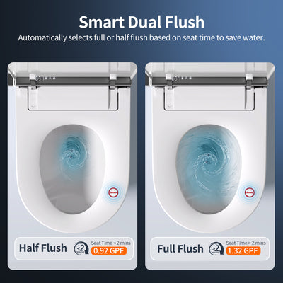 Smart Toilet Smart Dual Flush
