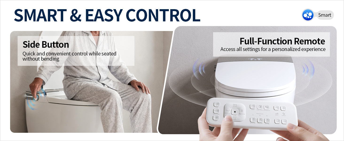 Smart Toilet Smart&Easy Control