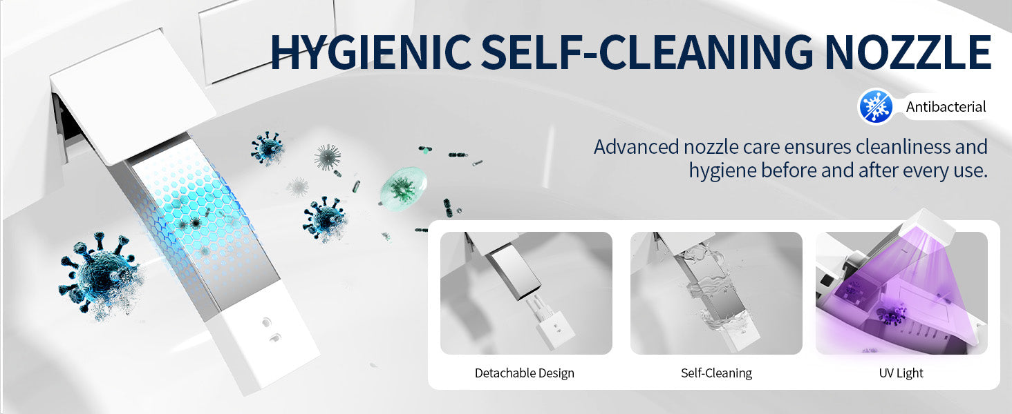 Smart Toilet Self-Cleaning Nozzle