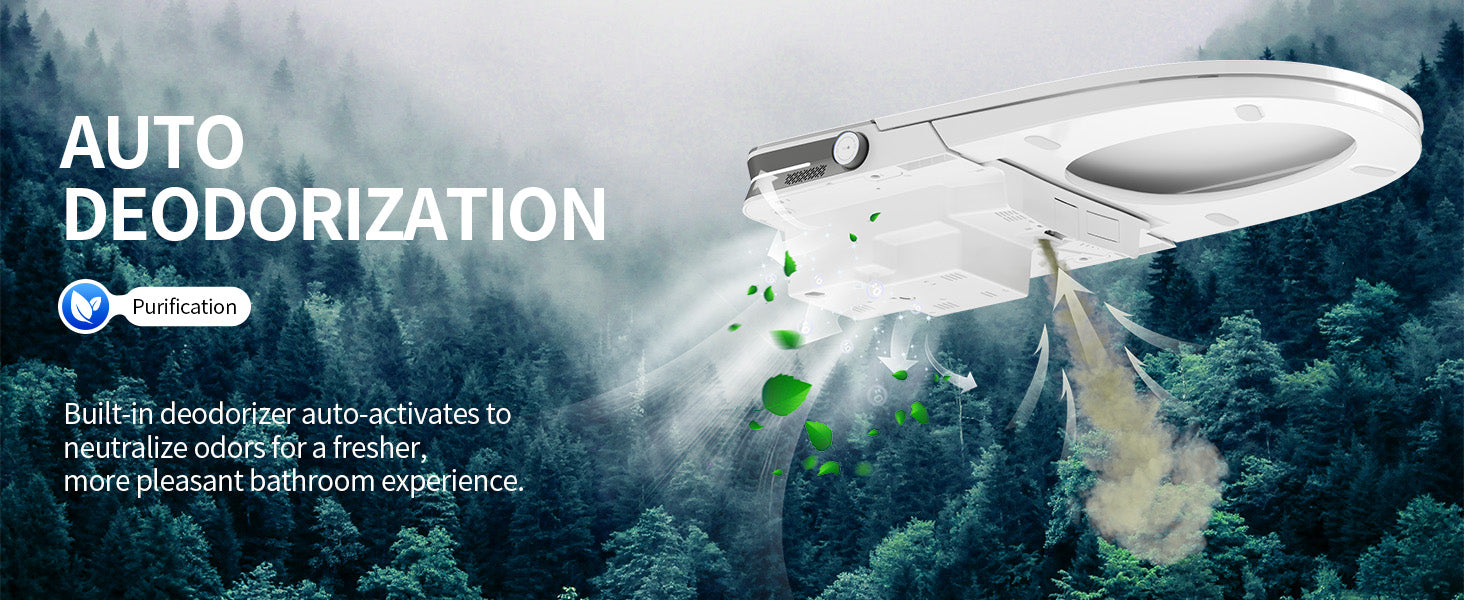 Smart Toilet Auto Deodorization