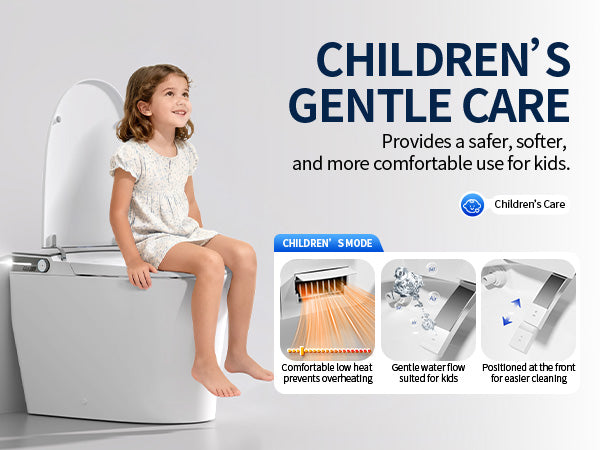 Smart Toilet Children's Gentle Care