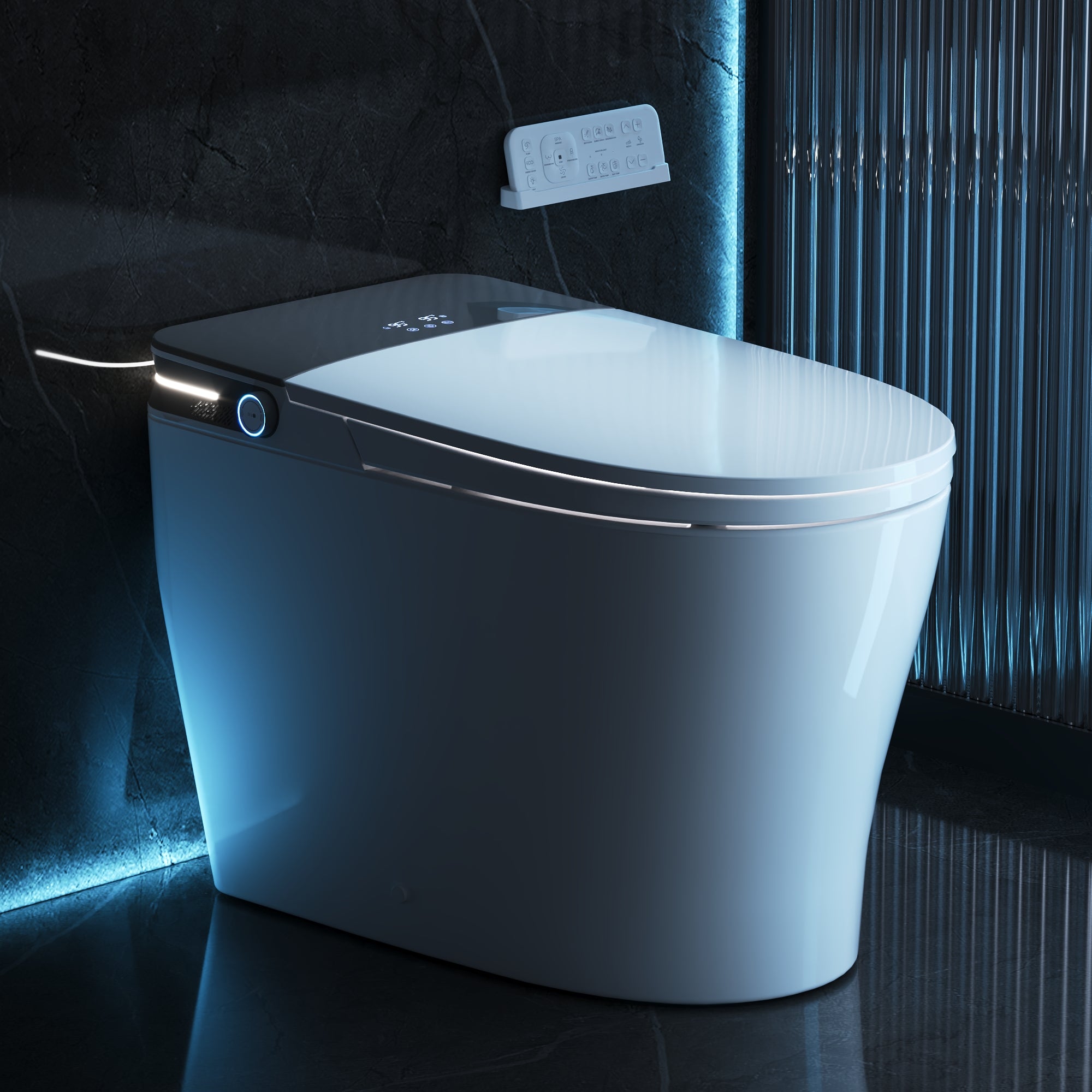 DeerValley DV-1S0371-V3 ADA Smart Toilet with Foam Shield