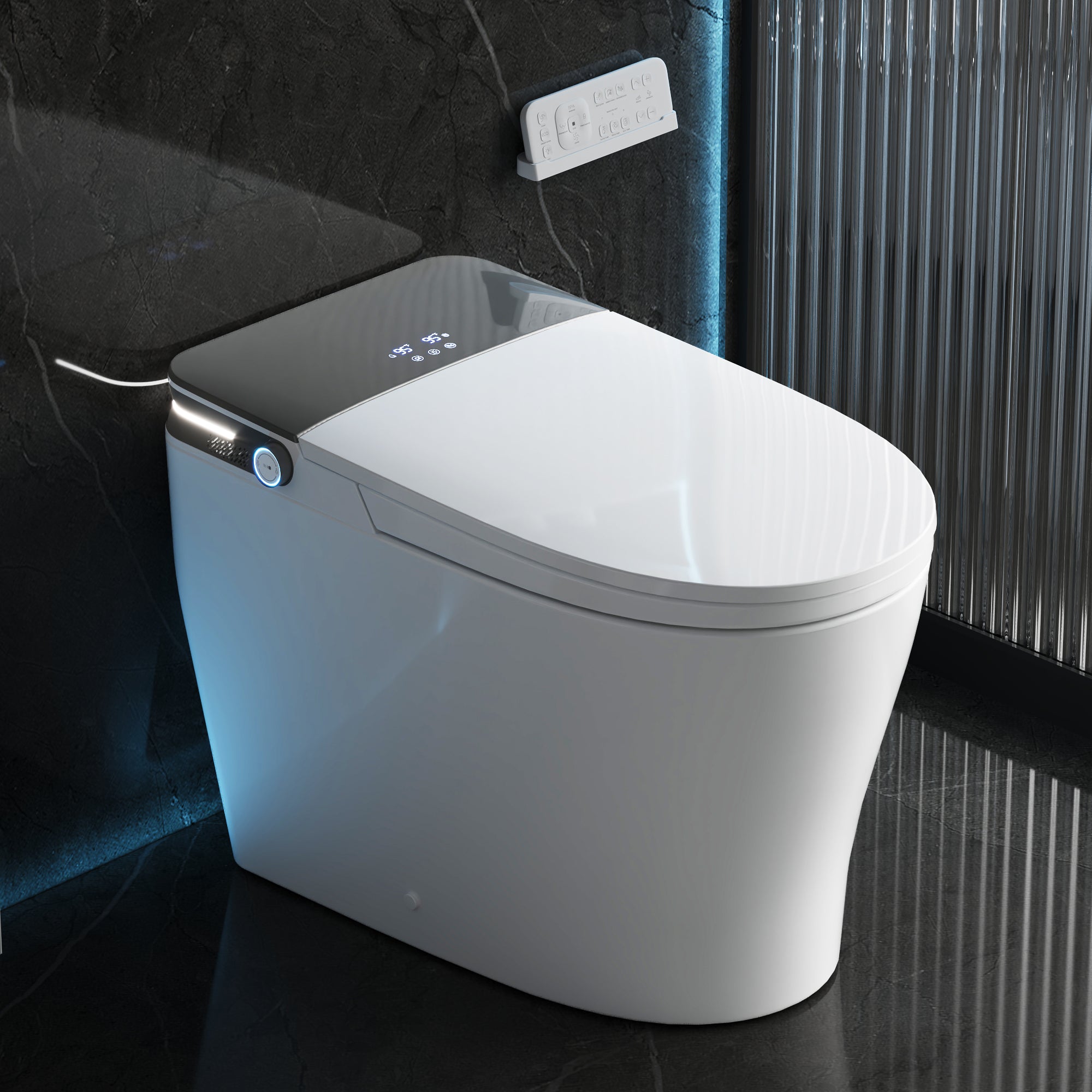 DeerValley DV-1S0371-V3 ADA Smart Toilet with Foam Shield