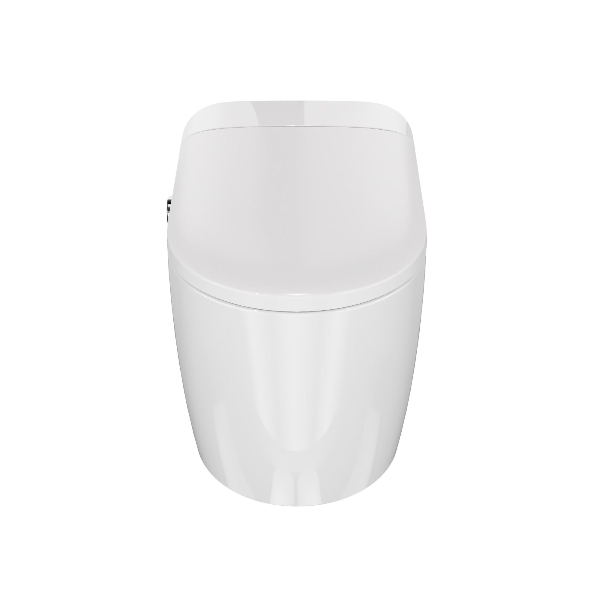 DeerValley DV-1S0381 Compact One-Piece Smart Toilet for Small Bathrooms, Dual Flush Bidet with Auto Flush, Foot Kick Flush, Heated Seat, Adjustable Water & Air Temperature, Deodorizer, Soft Night Light, and Remote Control