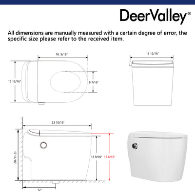 Smart Toilet Specifications