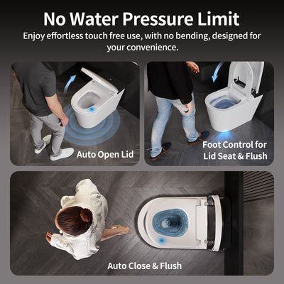 Smart Toilet Auto Flush