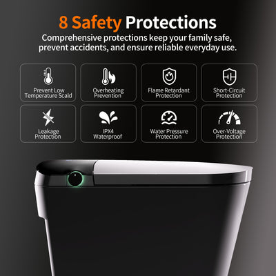 Smart Toilet Safety Protections