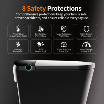 Smart Toilet Safety Protections