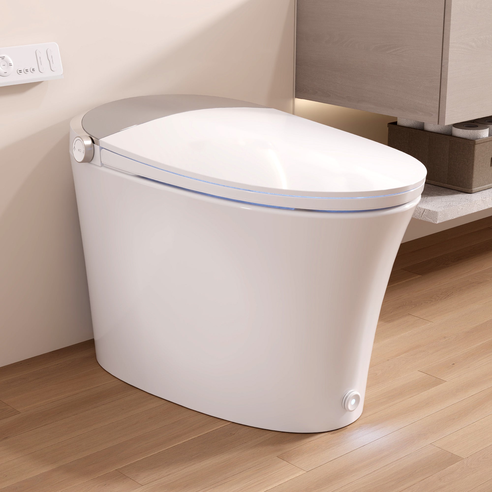 DeerValley DV-1S0019/V1/V3 Tankless Elongated Smart Toilet Quiet