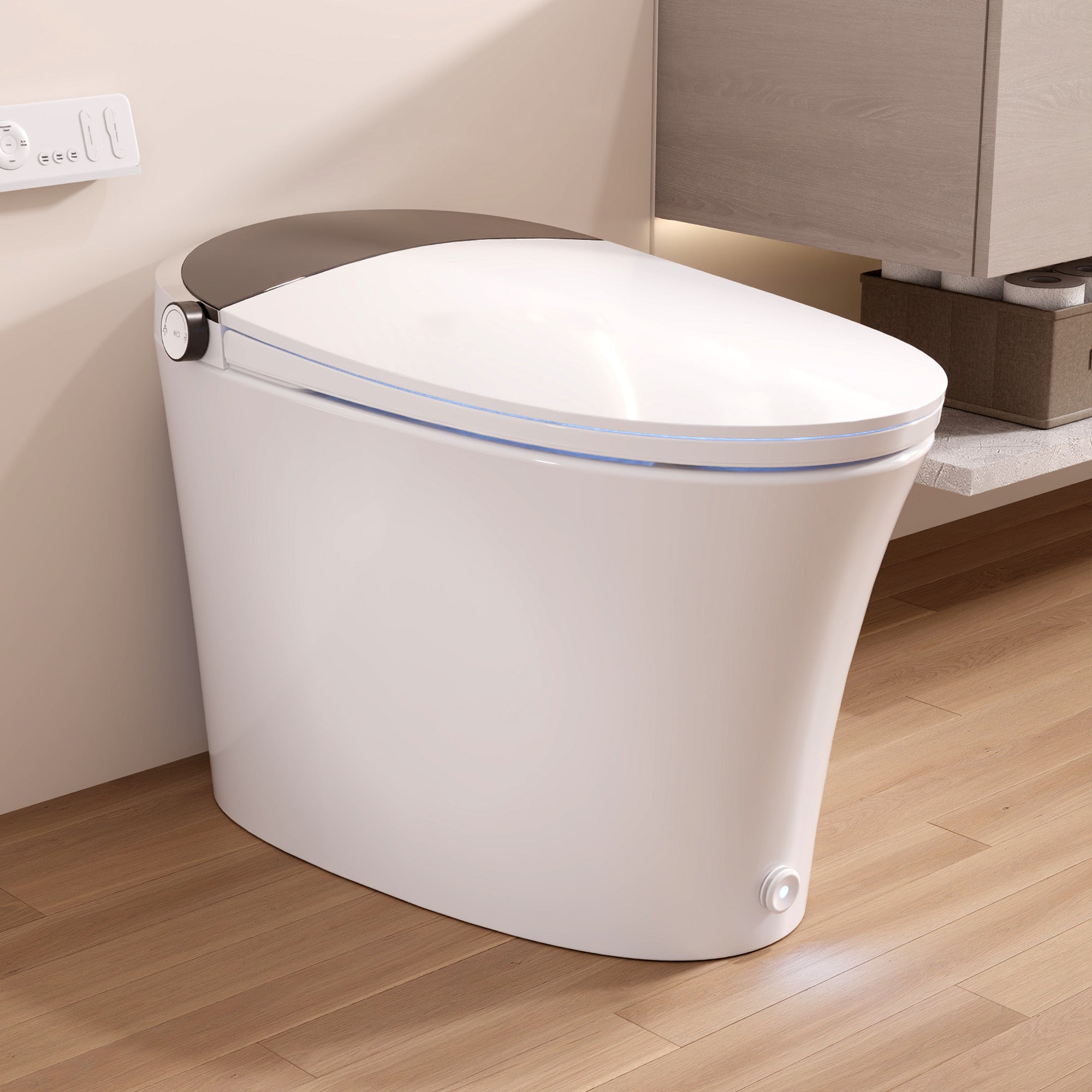 DeerValley DV-1S0019/V1/V3 Tankless Elongated Smart Toilet Quiet