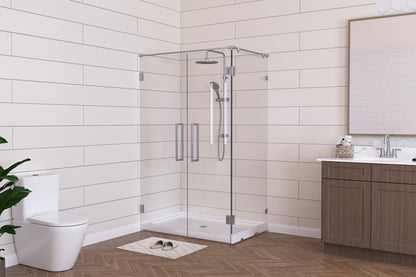 48"L Rectangle Shower Base, Non-slip Design With Multiple Sizes