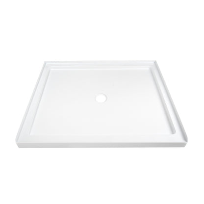 48"L Rectangle Shower Base, Non-slip Design With Multiple Sizes