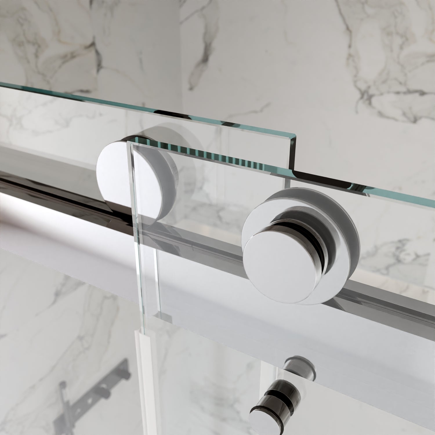 CONCORD 60"x 76" Shower Enclosure Double Sliding Frameless