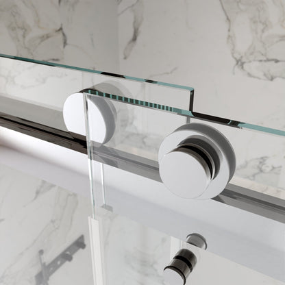 CONCORD 60"x 76" Shower Enclosure Double Sliding Frameless