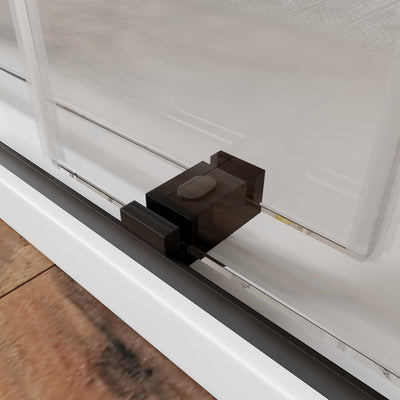 DeerValley DV-1SD052 60"x 76" Shower Enclosure Double Sliding Frameless