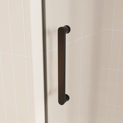 DeerValley DV-1SD057 60"x 76" Shower Enclosure Single Sliding Frameless