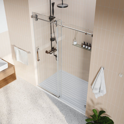 DeerValley DV-1SD057 60"x 76" Shower Enclosure Single Sliding Frameless